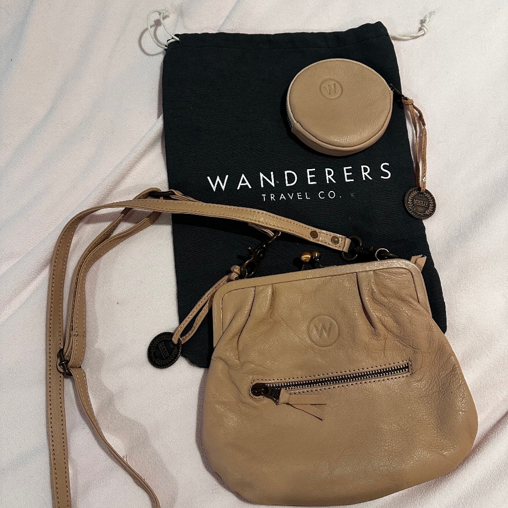 Versailles Evening Crossbody Pink Wanderers Travel Co NEW